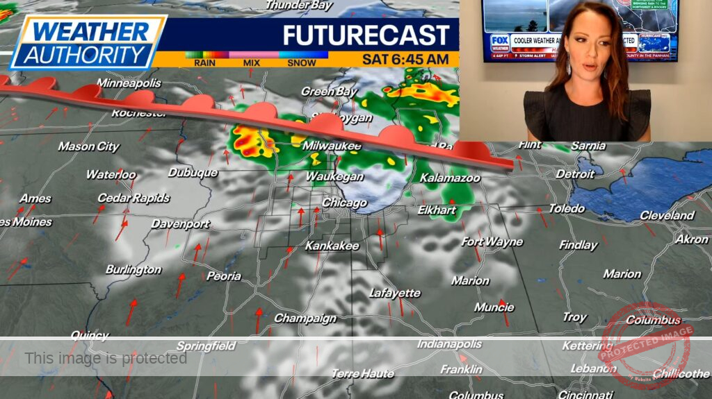 Chicago weather: Showers and a few storms could impact your Saturday