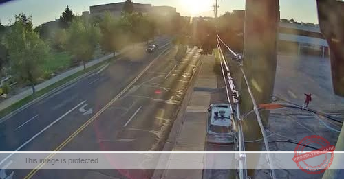 One injured after man allegedly attacks police photo enforcement vehicle in Northern Colorado