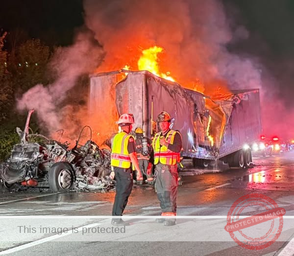 Massive Delays on I-40 East in Mt. Juliet, TN, Due to Tractor-Trailer Fire and Multiple Crashes