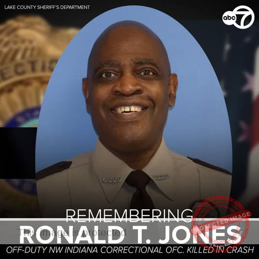 Off-Duty Corrections Officer Ronald T. Jones Killed in Hit-and-Run Crash in Schererville, Indiana