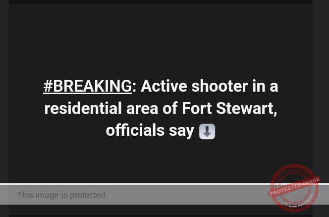 Fort Stewart On High Alert After Active Shooter Report Near Ardennes Court, Building 7130