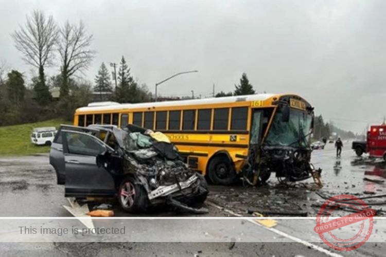 Fatal Crash in Oregon Involving School Bus and SUV Leaves One Dead, Two Hurt