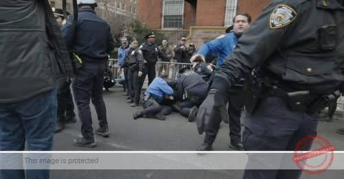 Improvised explosive found at protests near Manhattan’s Gracie Mansion, Mamdani’s official residence, NYPD says