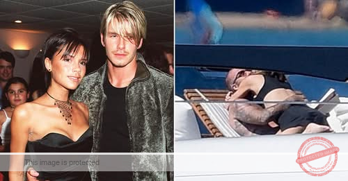 Beckhams Show Affection in Saint-Tropez Drama