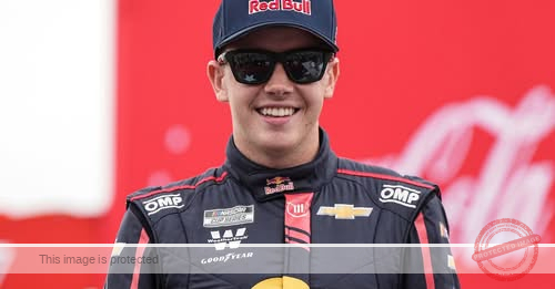 NASCAR driver Connor Zilisch breaks collarbone after falling from his vehicle in victory lane