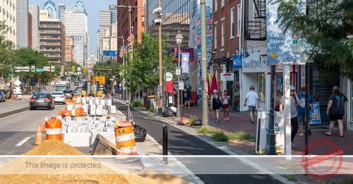 Part of Market Street in Philadelphia’s Old City neighborhood will close for months due to construction