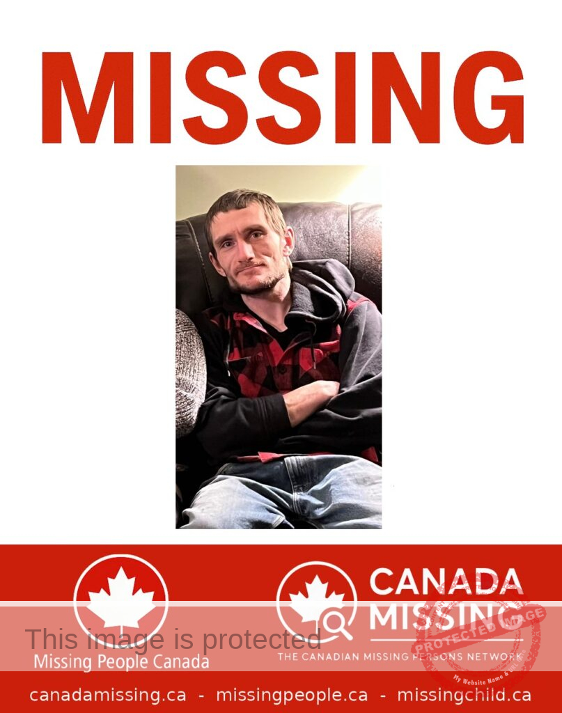 Police Seek Public’s Help to Locate Missing 38-Year-Old Ryan in Greater Sudbury