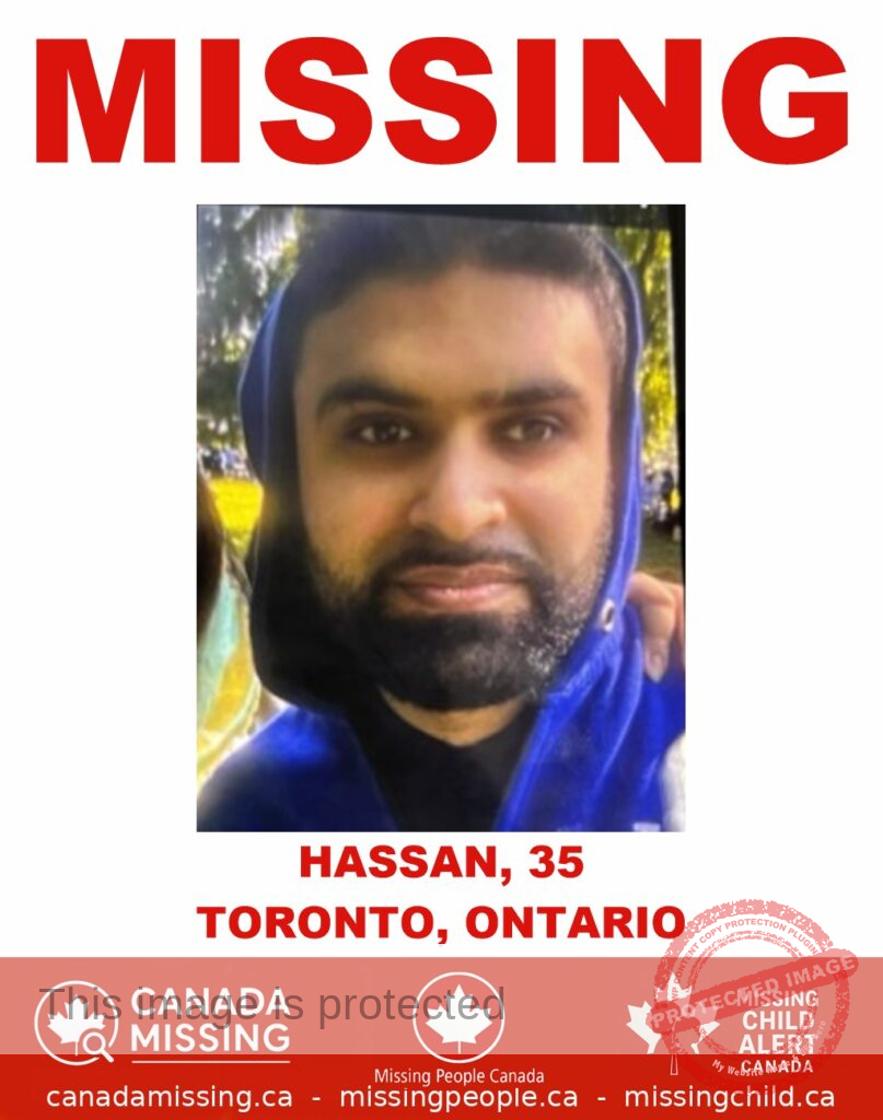 Toronto Police Seek Public Help in Locating Missing Man Hassan