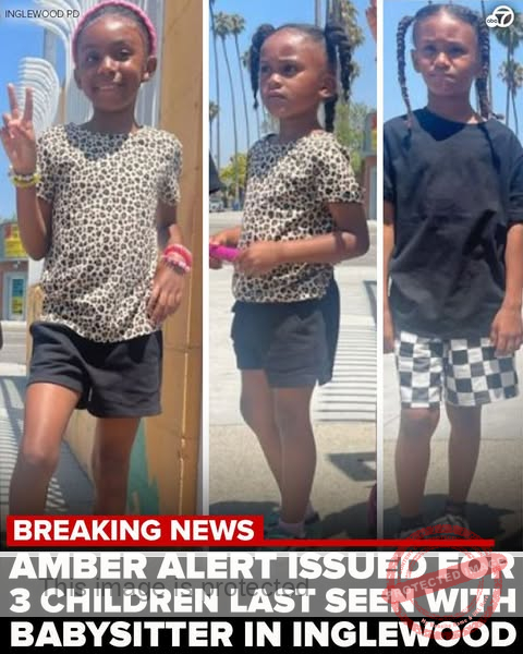 UPDATE: Amber Alert Canceled – Children and Babysitter Found Safe in Hawthorne, Three Young Children and Babysitter Located After Missing in Inglewood
