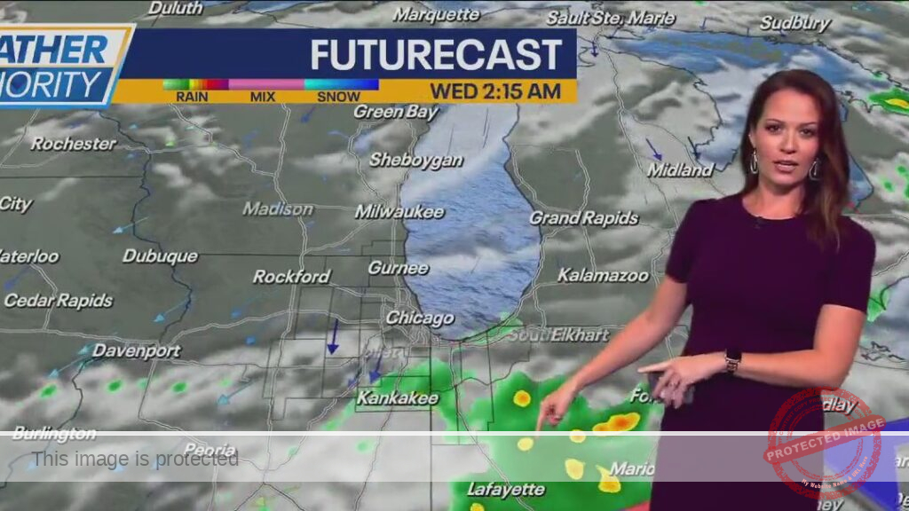 Chicago weather: Another round of showers, storms possible tonight