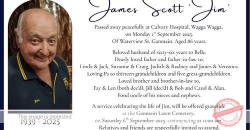 James Scott Obituary: Respected Community Leader and Professional from Pennsylvania Passes Away