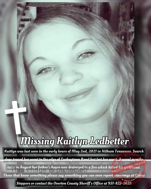 MISSING PERSON: Kaitlyn Ledbetter Disappears Under Mysterious Circumstances in Hilham, Tennessee
