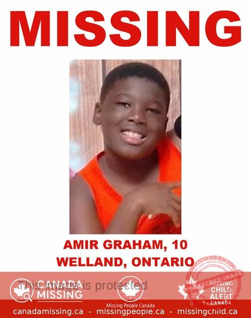 Urgent Missing Person Alert: Help Locate Amir Graham, 10