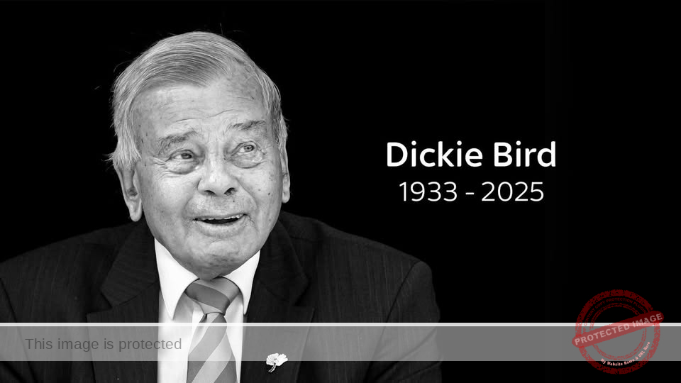 Funeral of Cricket Legend Dickie Bird OBE Held in Barnsley