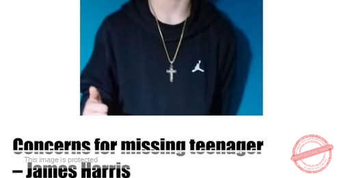 Missing Teen Alert: James Harris, 15, Disappears in Leicester
