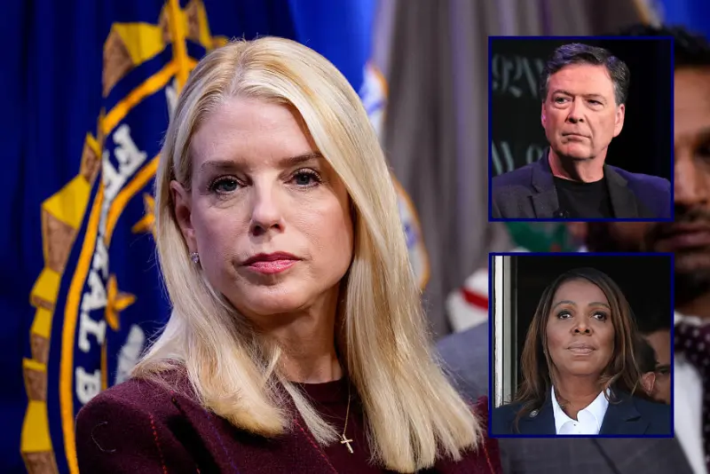 Bondi Eyes Comey, James Case Appeals