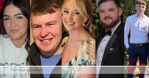 Five Young Friends Killed in Horror Crash Near Dundalk