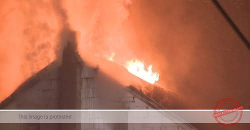 Quiet countryside neighbor lost in overnight blaze destroys longtime log home