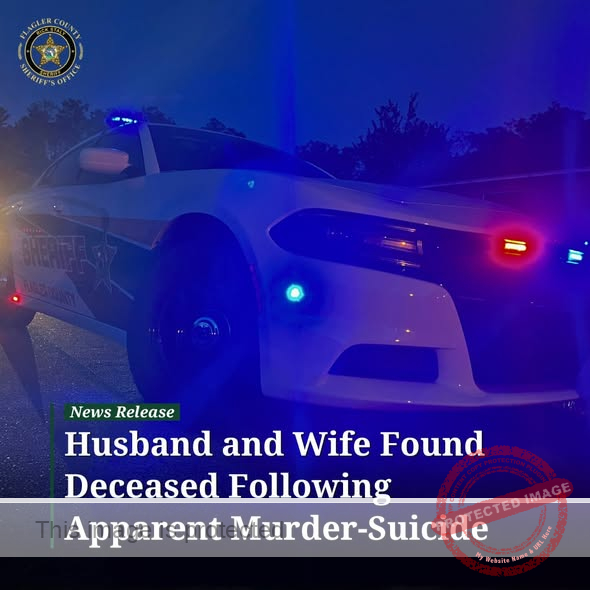 Tragedy in Palm Coast: Elderly Couple Found Dead in Apparent Murder-Suicide at Their Home