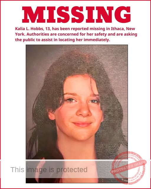 Urgent Missing Child Alert: Kalia L. Hobbs, 13, Missing in Ithaca, NY