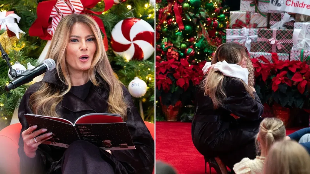 Melania’s Holiday Cheer: Hospital Visit